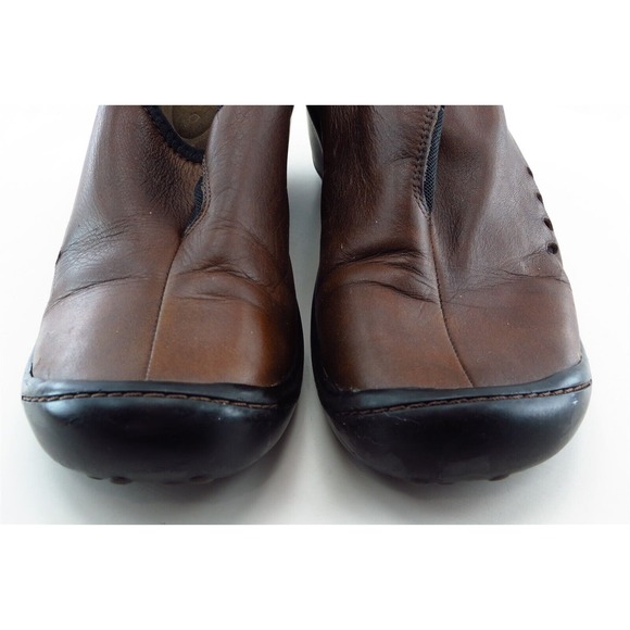 Privo by Clarks Clogs Brown Leather Women Shoes Size 6 Medium - Picture 2 of 7